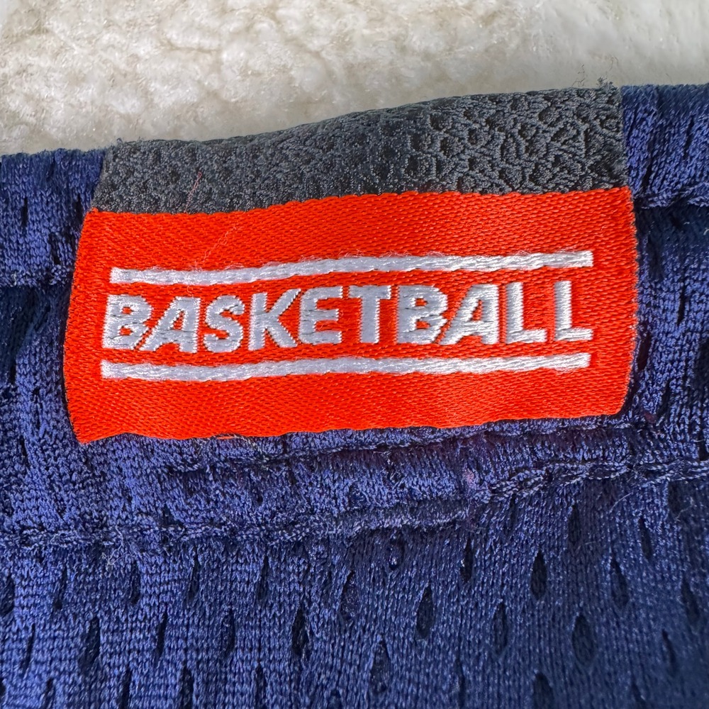 Adidas‎ Basketball Mesh Pants XL 4XO Navy Blue White Stripe Athletic Drawstring - Picture 6 of 12
